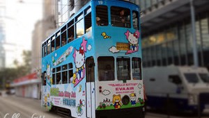 Hello Kitty Eva Air Tram