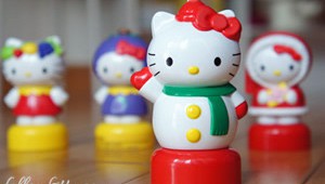 Hello Kitty Fruitips Figurines