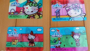 Hello Kitty Tasty Cards Circus of Life McDonald's Small