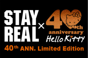 Stay Real Hello Kitty 40th Anniversary Small