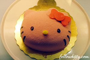 Cake in Hello Kitty Cafe Taipei