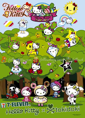 7-11 Tokidoki X Hello Kitty