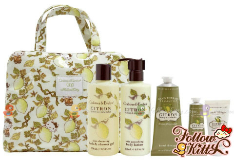 Crabtree & Evelyn Citron X Hello Kitty Set