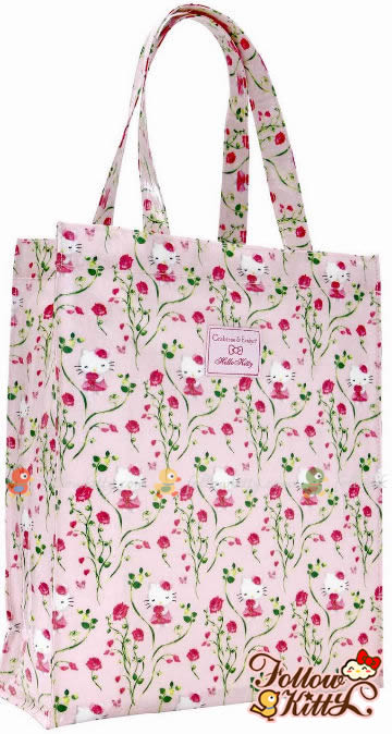 PICK 1pc Crabtree & Evelyn X Sanrio light weight Foldable Eco Tote shopper bag 