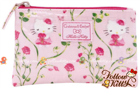Crabtree & Evelyn Rosewater X Hello Kitty Cosmetic Bag
