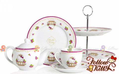 Crabtree & Evelyn Princess Day X Hello Kitty Tea Set