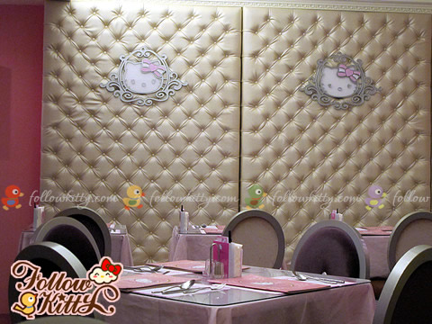 Cute European Style Kitty Princess Logo (Hello Kitty Sweets Café)