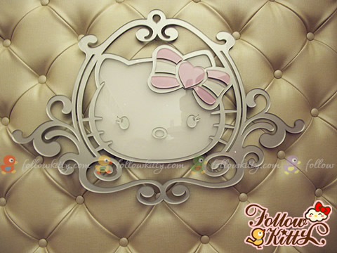 Cute European Style Kitty Princess Logo (Hello Kitty Sweets Café)