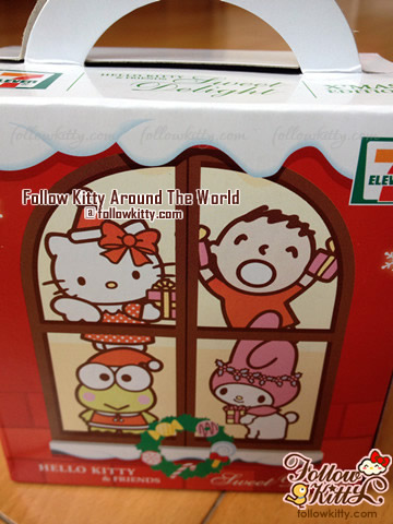 7-11 Hello Kitty Sweet Delight聖誕特別版正面