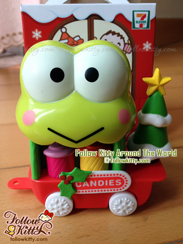 7-Eleven Hello Kitty Sweet Delight Xmas Edition - Kero Kero Keroppi Candy Trolley