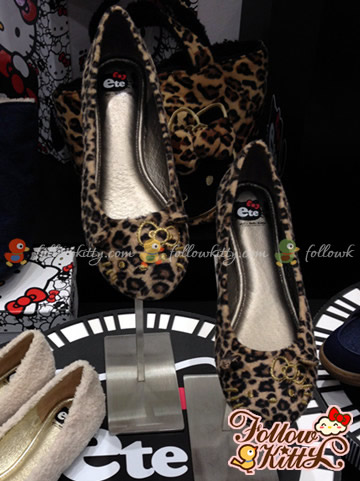 Hong Kong ete! x Hello Kitty - Leopard Shoes