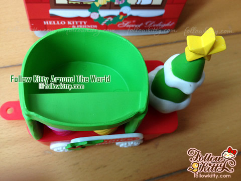 7-Eleven Hello Kitty Sweet Delight Xmas Edition - Kero Kero Keroppi Candy Trolley