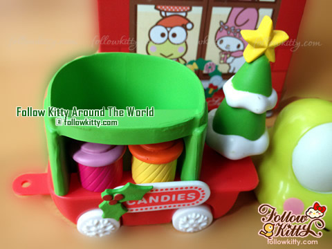 7-Eleven Hello Kitty Sweet Delight Xmas Edition - Kero Kero Keroppi Candy Trolley