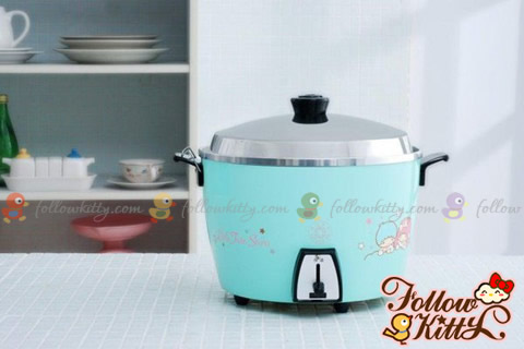 TATUNG X Hello Kitty 11-Cup SUS304 Rice Cooker Food Steamer Slow Cooker  Crock Pot White + Miniature Cooker Gift Inspired by You.