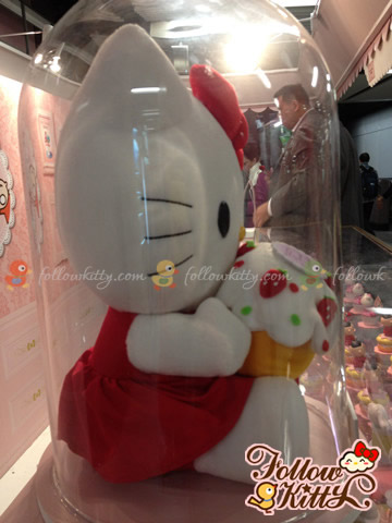 Side of Special Edition of 12-inch Hello Kitty Plush