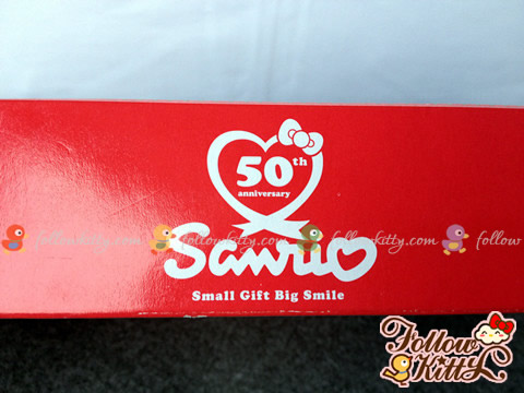 Top of the Box of Sanrio 50 Anniversary Stamper Set