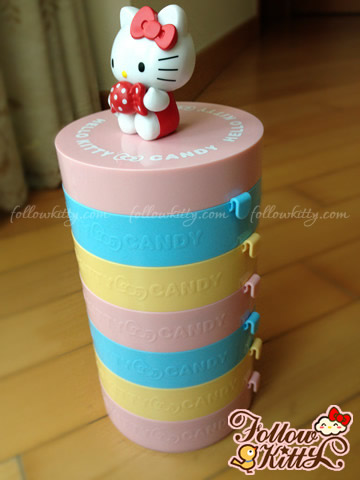 7- Eleven Hello Kitty & Friends Sweet Delight陳列架 － Hello Kitty糖果盒