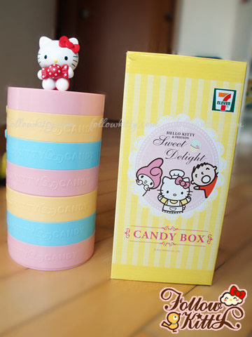 7- Eleven Hello Kitty & Friends Sweet Delight陳列架 － Hello Kitty糖果盒