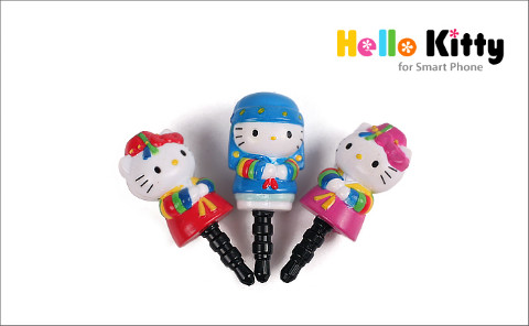 Korean Hanbok-clad Hello Kitty iPhone Plugy 