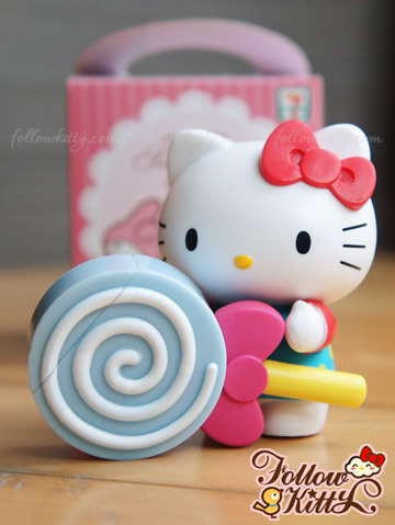 7-11 Hello Kitty Sweet Delight第二期的Hello Kitty和波板糖