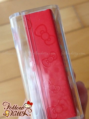 Side of Hello Kitty USB Flash Drive Box