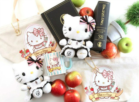 Souvenirs from Dazzling Café x Hello Kitty
