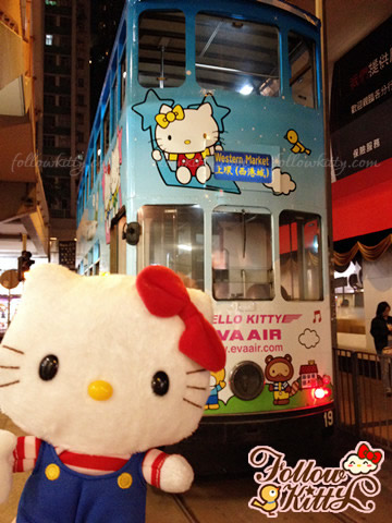 長榮航空Hello Kitty主題電車