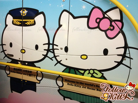 Eva Air Hello Kitty Jet Theme Bus