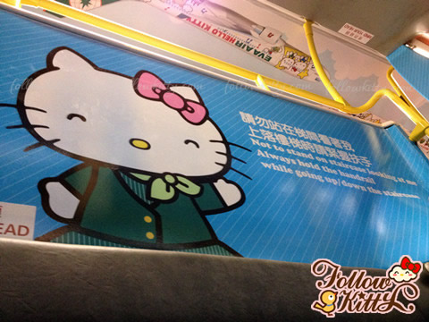 Eva Air Hello Kitty Jet Theme Bus