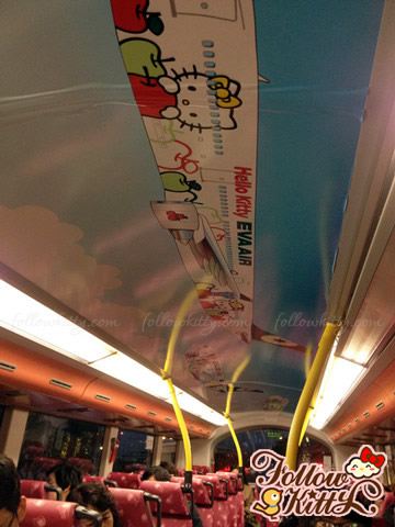 Eva Air Hello Kitty Jet Theme Bus