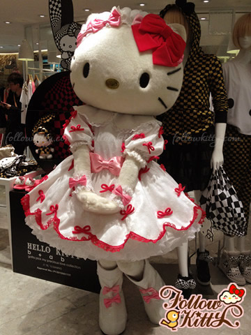 Hong Kong b+ab X Hello Kitty揭幕禮