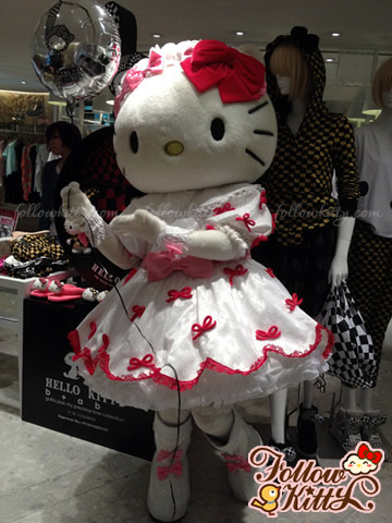 Hong Kong b+ab X Hello Kitty揭幕禮
