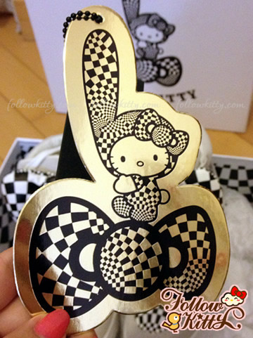 Hong Kong b+ab X Hello Kitty可愛的吊牌