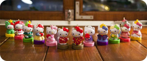 Taiwan 7-Eleven Hello Kitty Fairy Tale Stamper Collections