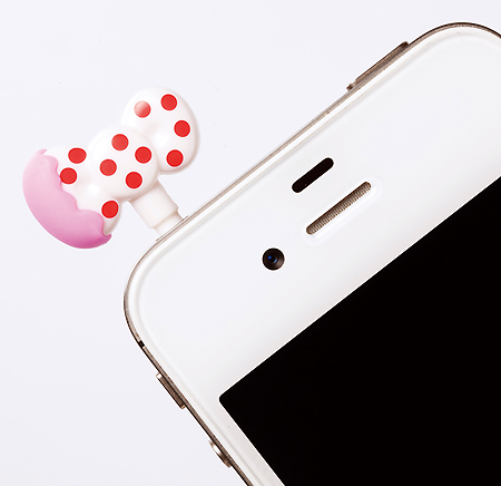 Mister Donut x Hello Kitty Bow Earphone Jack