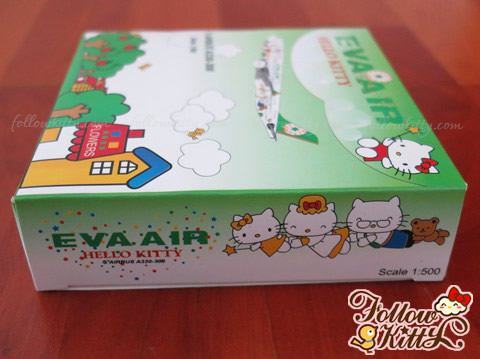 Eva Air Hello Kitty Airbus A330 Plane Model