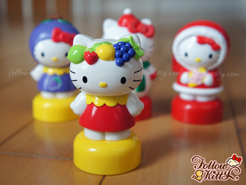 Cute Hello Kitty Frutips Figurines