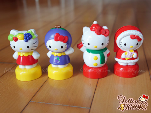 Cute Hello Kitty Frutips Figurines