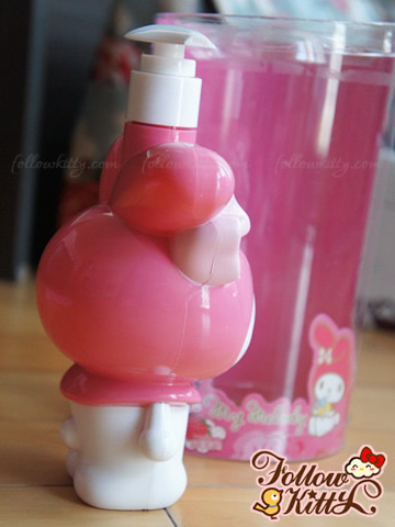 My Melody Shower Gel with Figure Dispenser Bottle