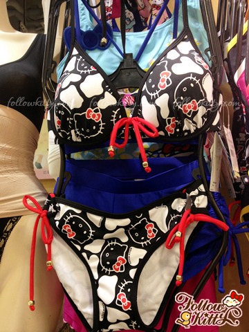 Arena 2013 Hello Kitty Crossover Waterwear - Bones Allover Print Bikini