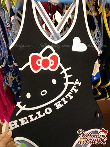 Arena 2013 Hello Kitty Crossover Waterwear -Bones Print V-neck 1pc