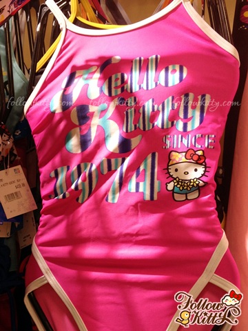 Arena 2013 Hello Kitty Crossover Waterwear -Hawaiian Placement Print 1pc