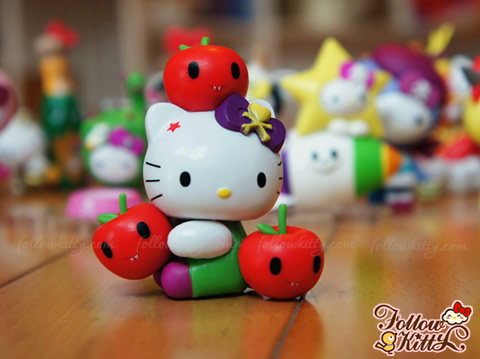 Hong Kong 7-Eleven Tokidoki X Hello Kitty - Apple Kitty