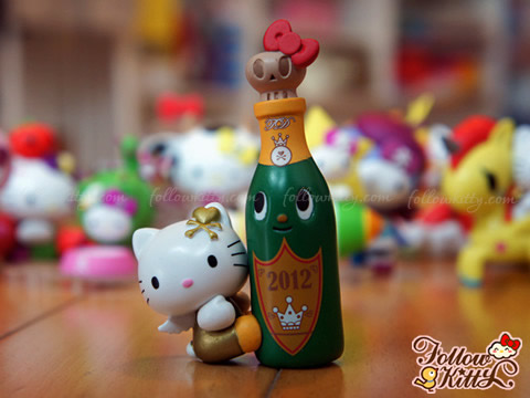 Hong Kong 7-Eleven Tokidoki X Hello Kitty - Champagne Kitty