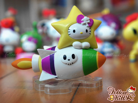 Hong Kong 7-Eleven Tokidoki X Hello Kitty - Rocket Kitty