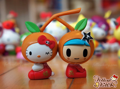 Hong Kong 7-Eleven Tokidoki X Hello Kitty - Tangerine Kitty