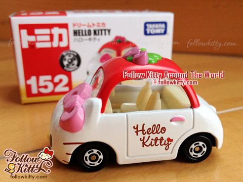 Dream Tomica Hello Kitty Car Model (No.152) (Japan TAKARA TOMY)