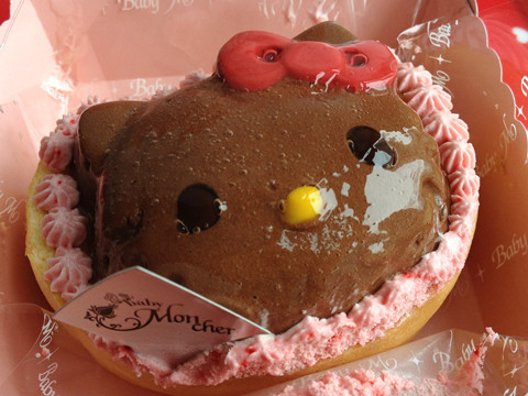 My Mousse au Hello Kitty Chocolate of baby Mon cher