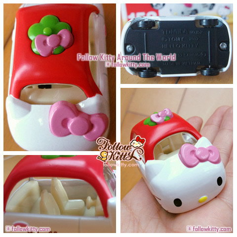 Details of Dream Tomica Hello Kitty Car Model (No.152) (Japan TAKARA TOMY)