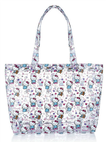 Harrods Hello Kitty Loves Teddy 大Tote Bag